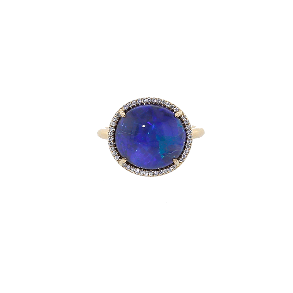 Opal Diamond Pave Ring JEWELRYFINE JEWELRING IRENE NEUWIRTH JEWELRY   