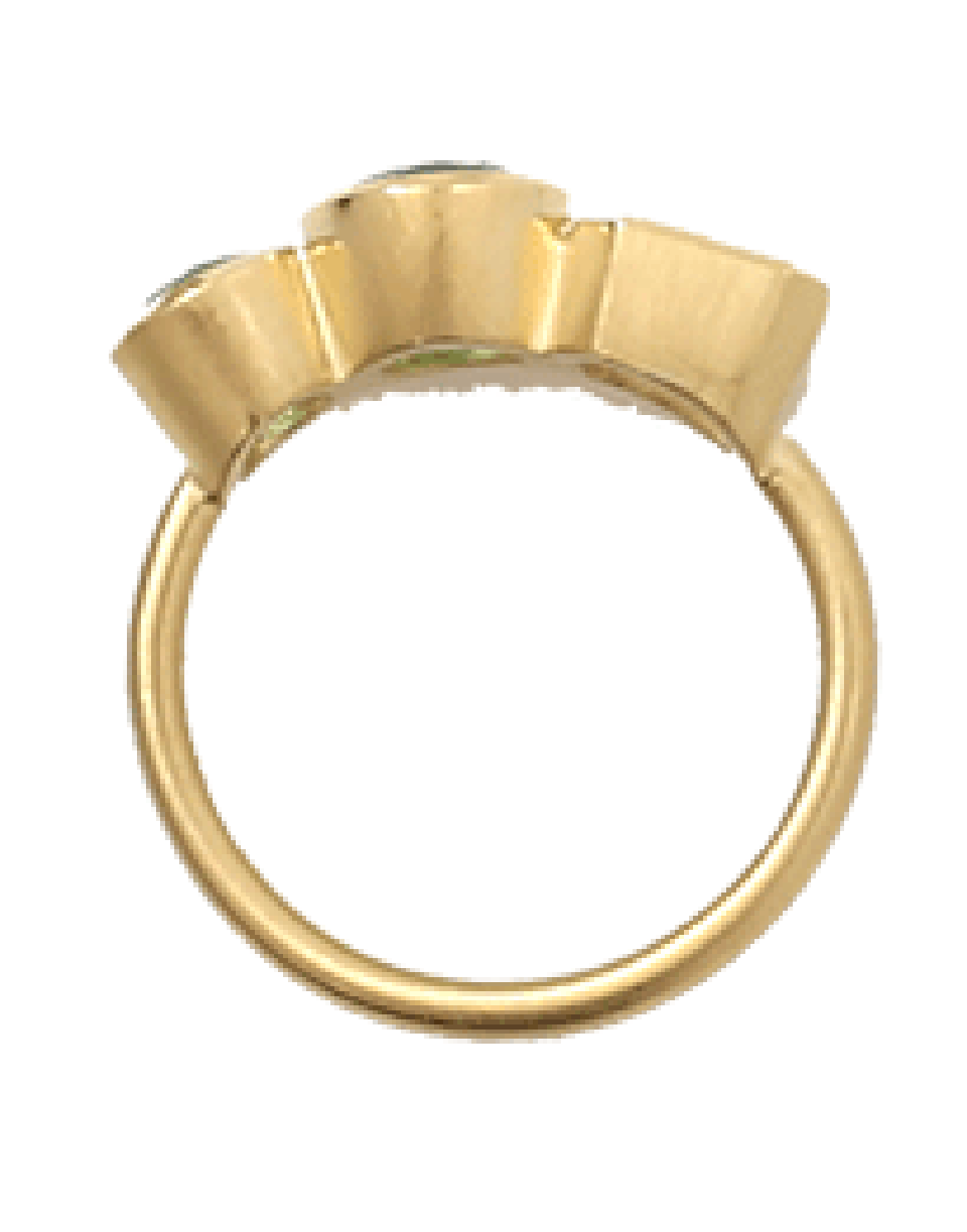 IRENE NEUWIRTH JEWELRY-Mixed Tourmaline Ring-YELLOW GOLD