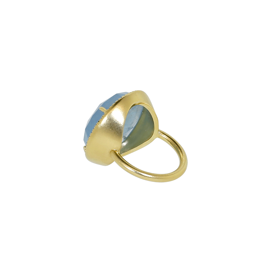 Rosecut Fine Aquamarine Ring JEWELRYFINE JEWELRING IRENE NEUWIRTH JEWELRY   
