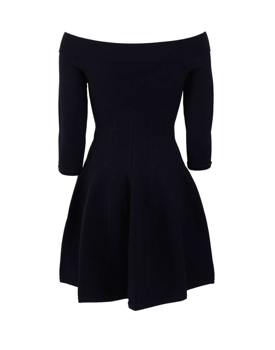SIMKHAI-Off The Shoulder Knit Dress-