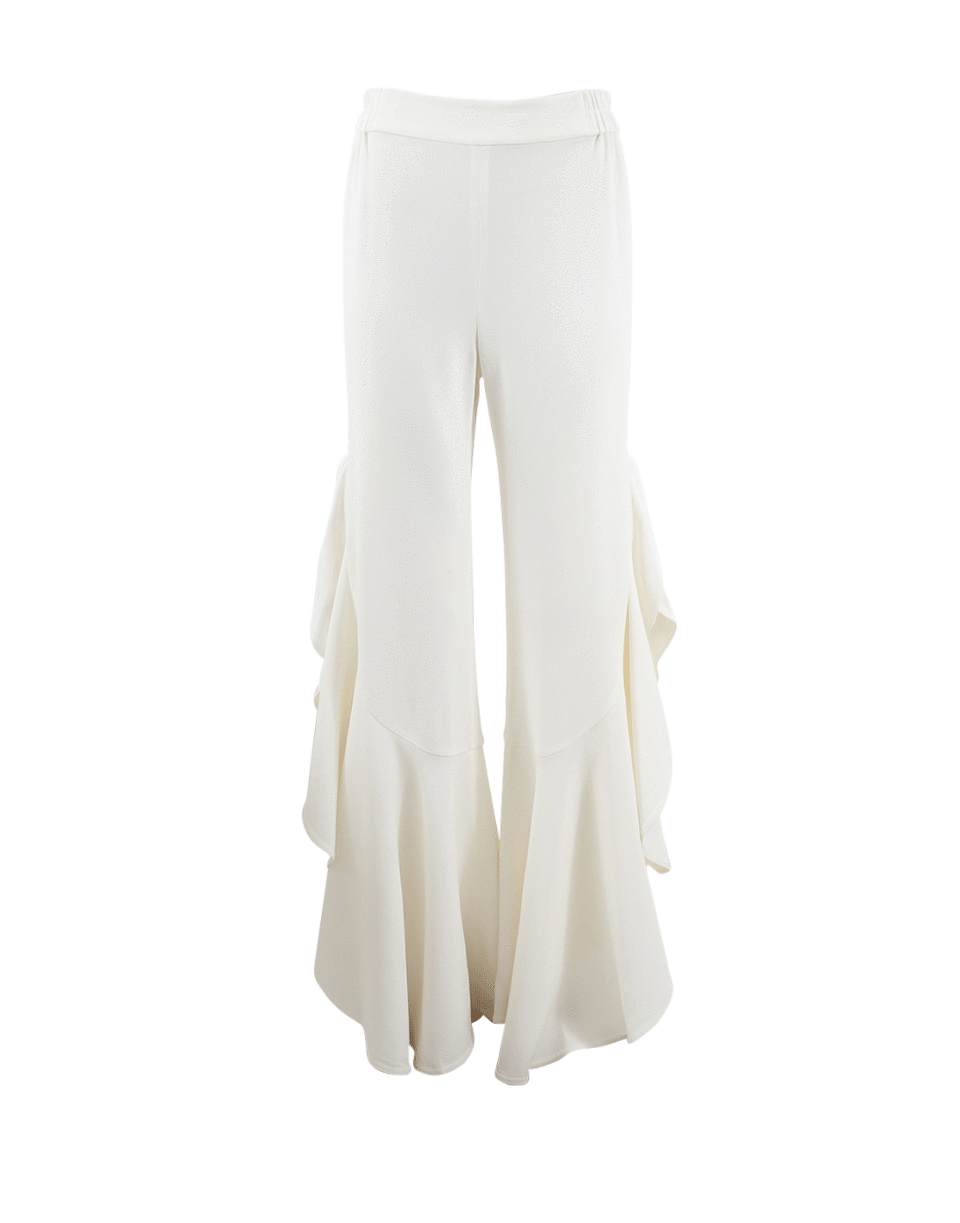 SIMKHAI-Classic Crepe Front Pant-