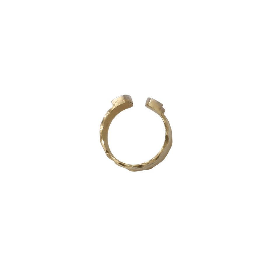 JORDAN ALEXANDER-Diamond Cuff Ring-YELLOW GOLD
