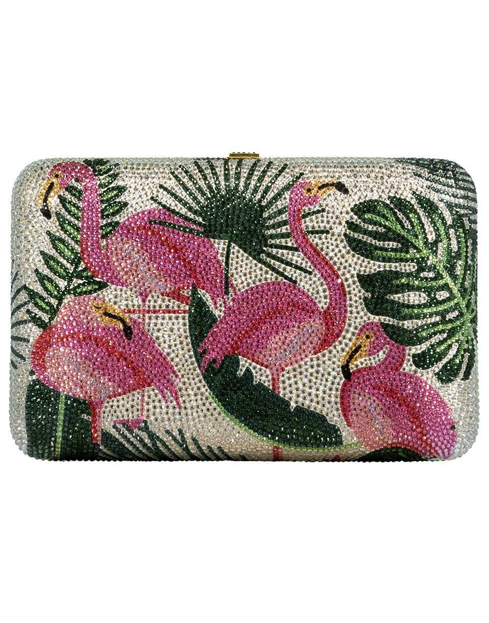 Judith Leiber Flamingo Clutch in Pink