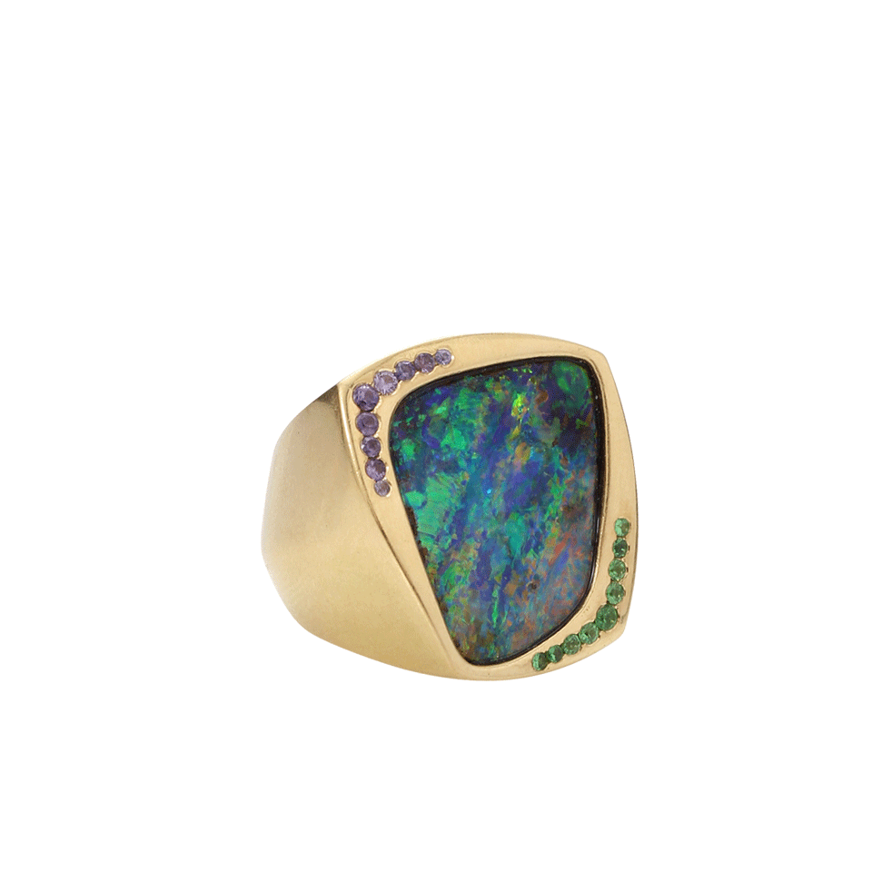 Opal Corner Ring JEWELRYFINE JEWELRING KATHERINE JETTER   