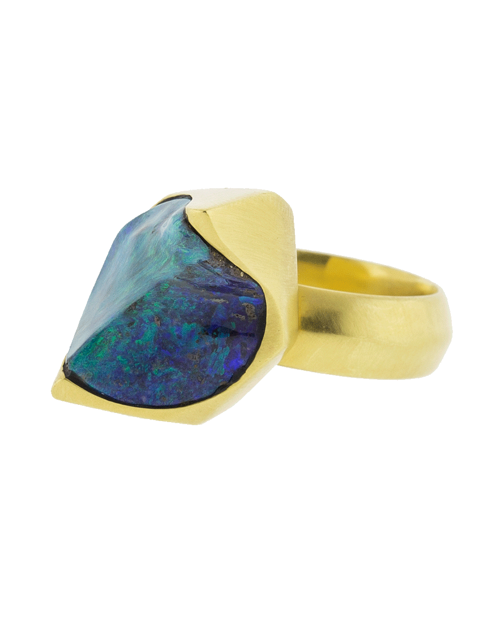 KATHERINE JETTER-Pyramid Stack Ring-YELLOW GOLD