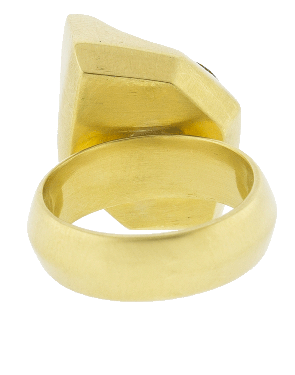KATHERINE JETTER-Pyramid Stack Ring-YELLOW GOLD