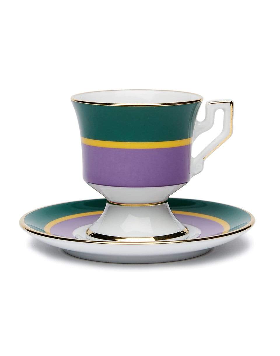 LA DOUBLEJ-Espresso Cup Set Of 2 - Rainbow Viola-VIOLA