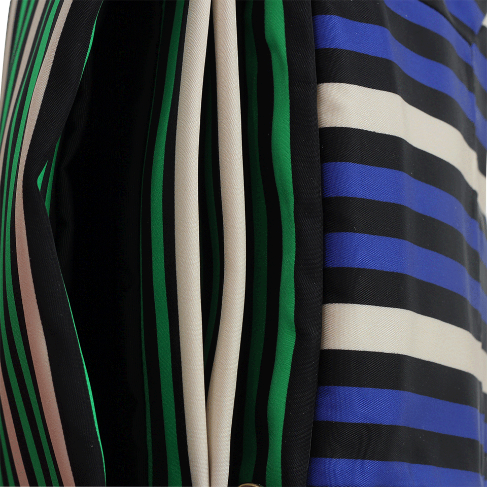 LANVIN-Mini Stripe Sugar Bag-BLUE