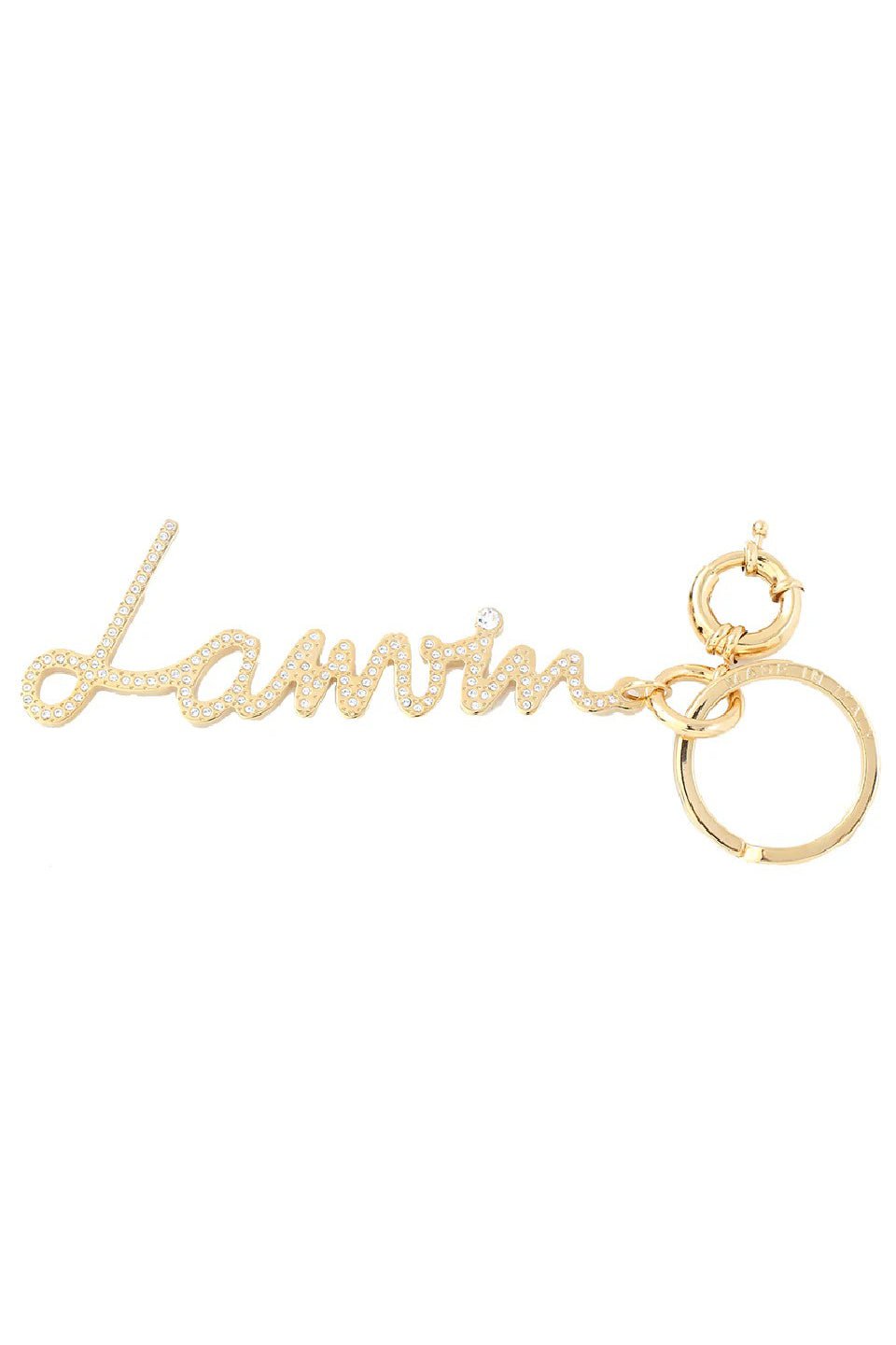 LANVIN-Lanvin Rhinestone Keychain-GOLD