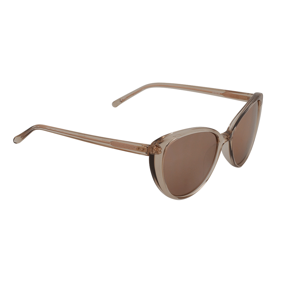 LINDA FARROW-Cat-Eye Sunglasses-ASH