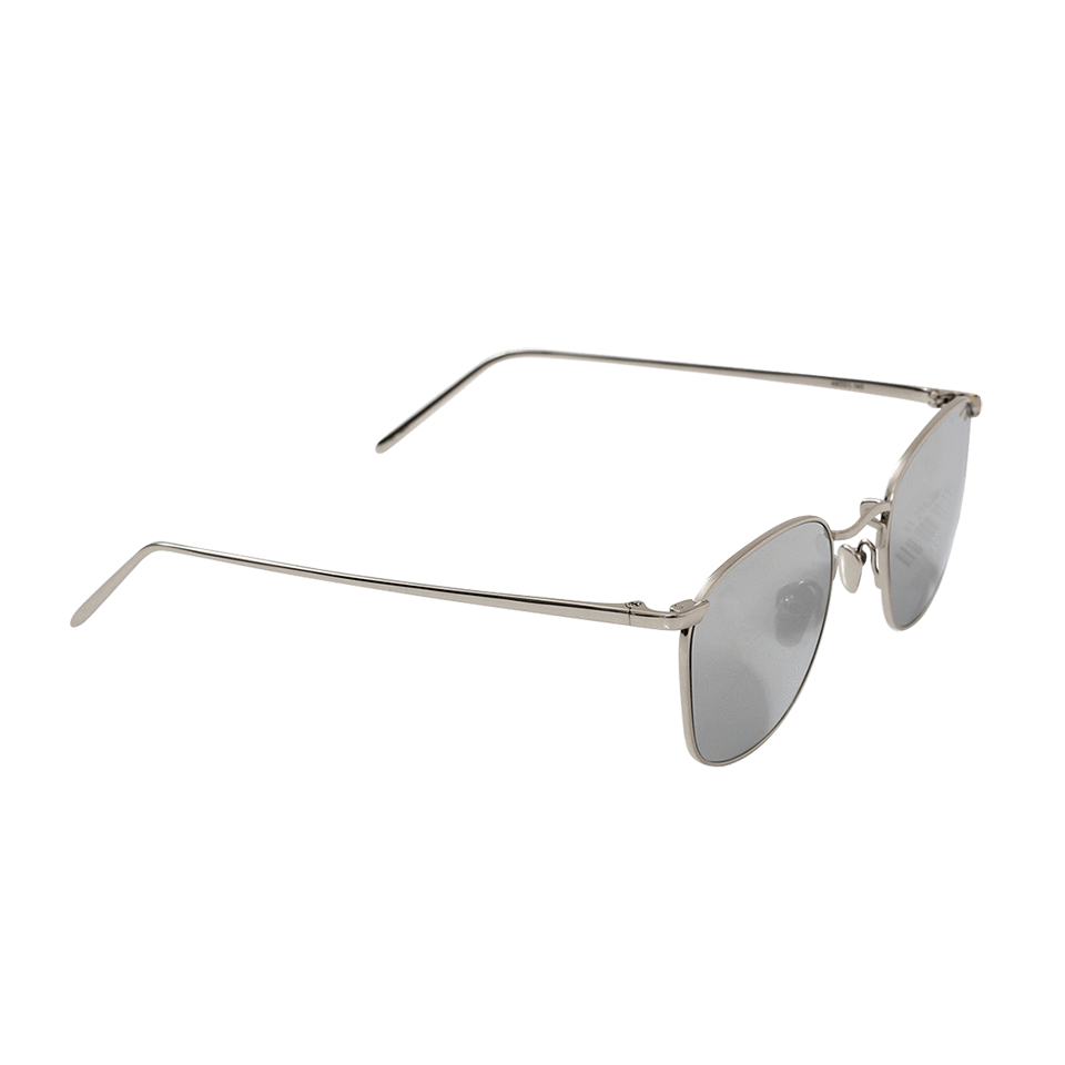 LINDA FARROW-Platinum Square Sunglasses-PLATINUM