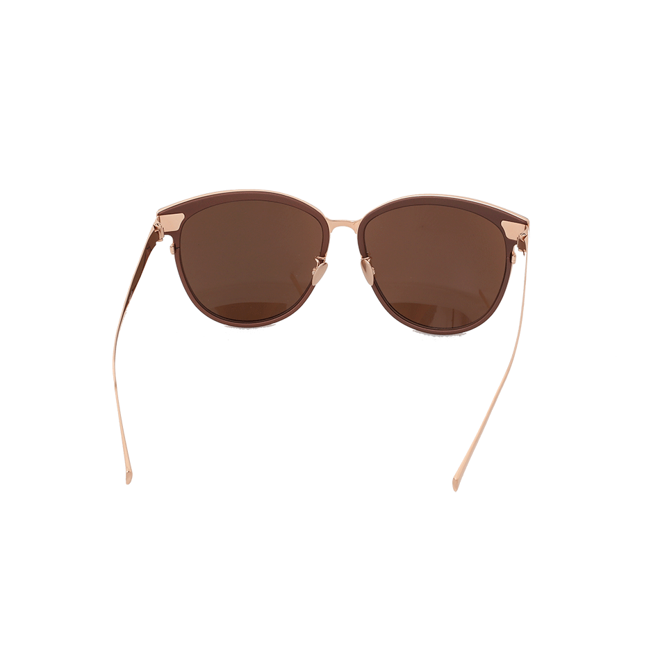 LINDA FARROW-Copper Sunglasses-ROSE GOLD