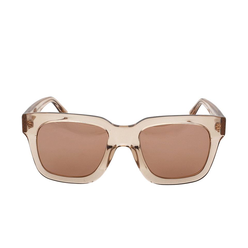 LINDA FARROW-Square Sunglasses-ROSE GOLD