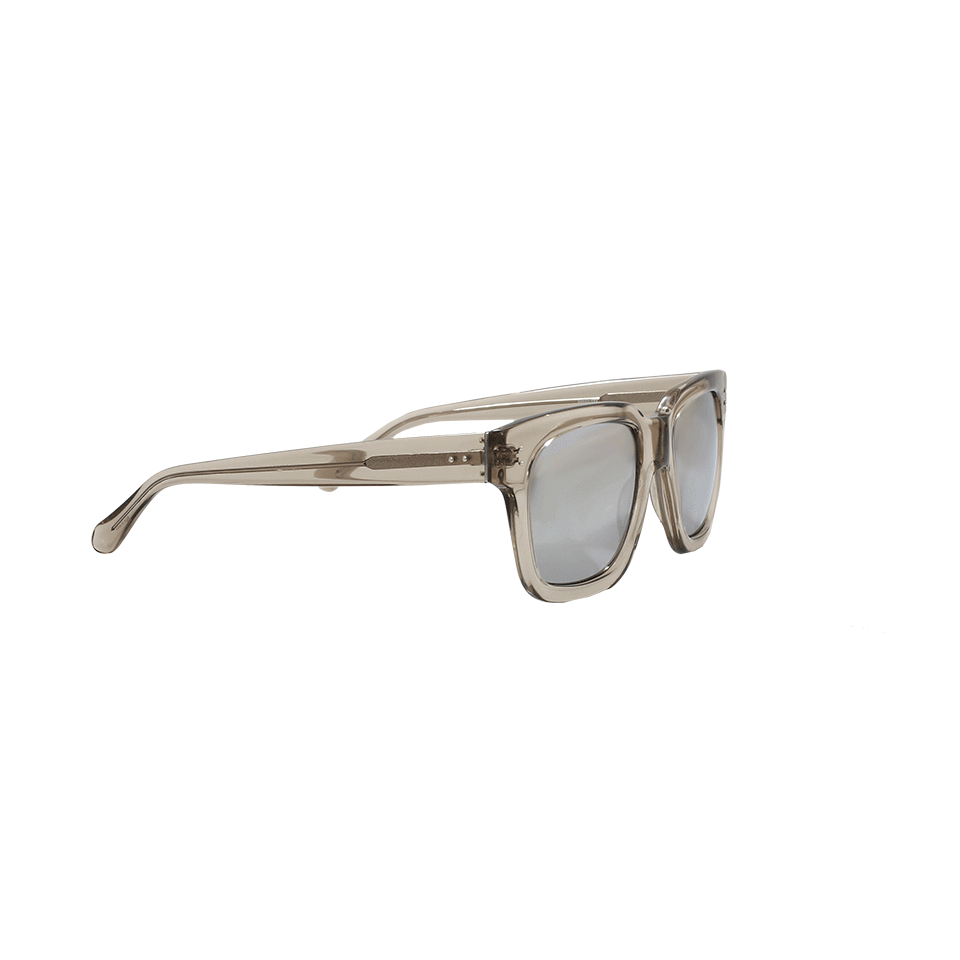 LINDA FARROW-Platinum Sunglasses-WHT/GLD