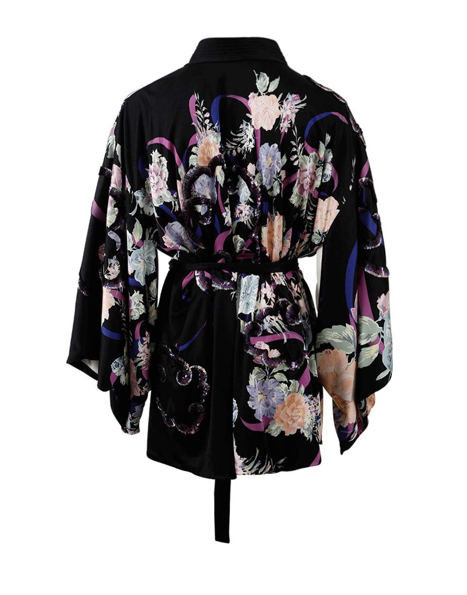 Floral Sequined Kimono Dress CLOTHINGDRESSMISC MARC JACOBS   