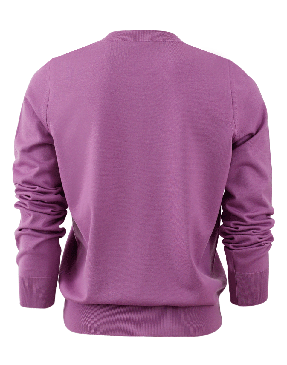 MARC JACOBS-Embroidered Sweater-AMETHYST