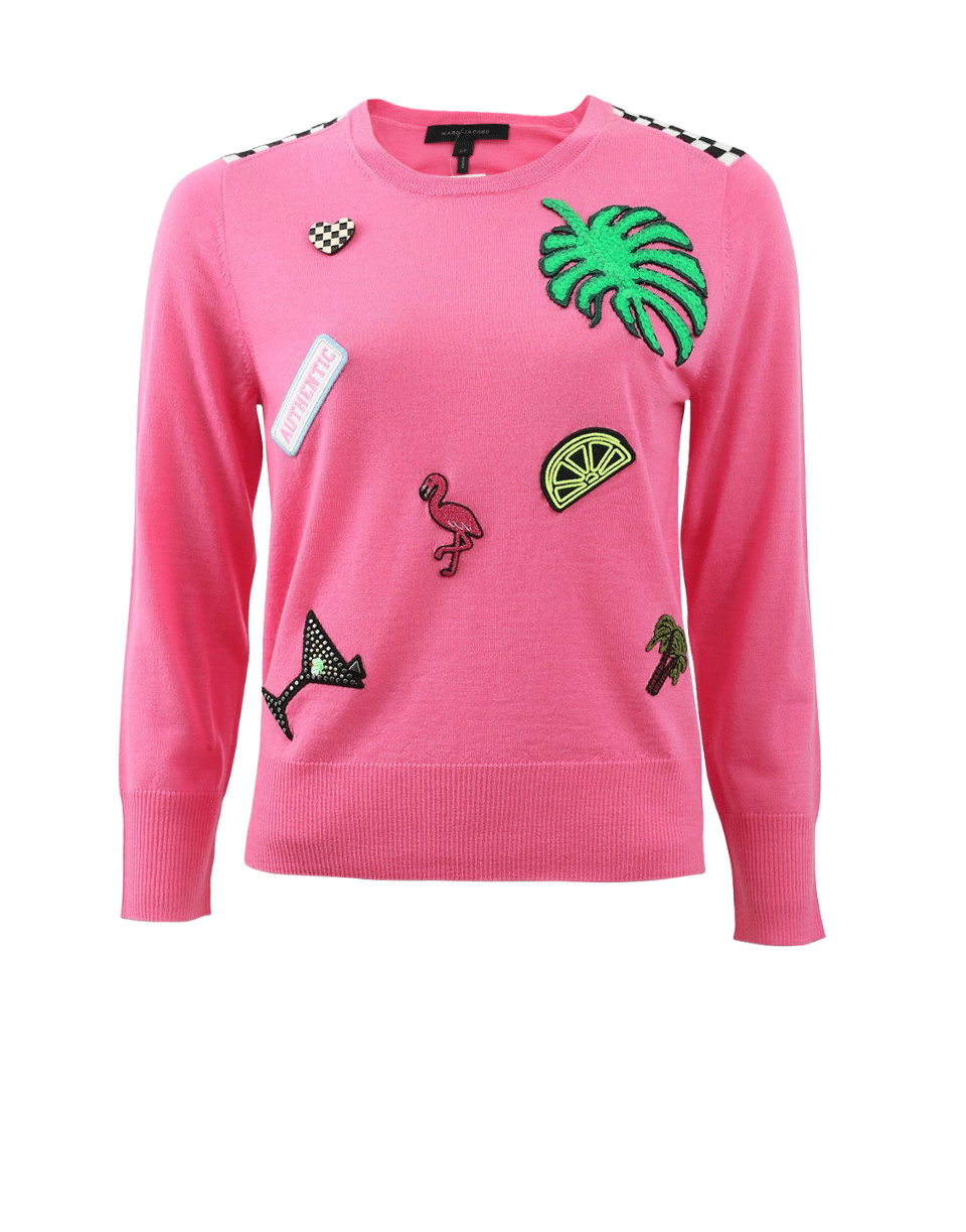 MARC JACOBS-Embellished Sweater-