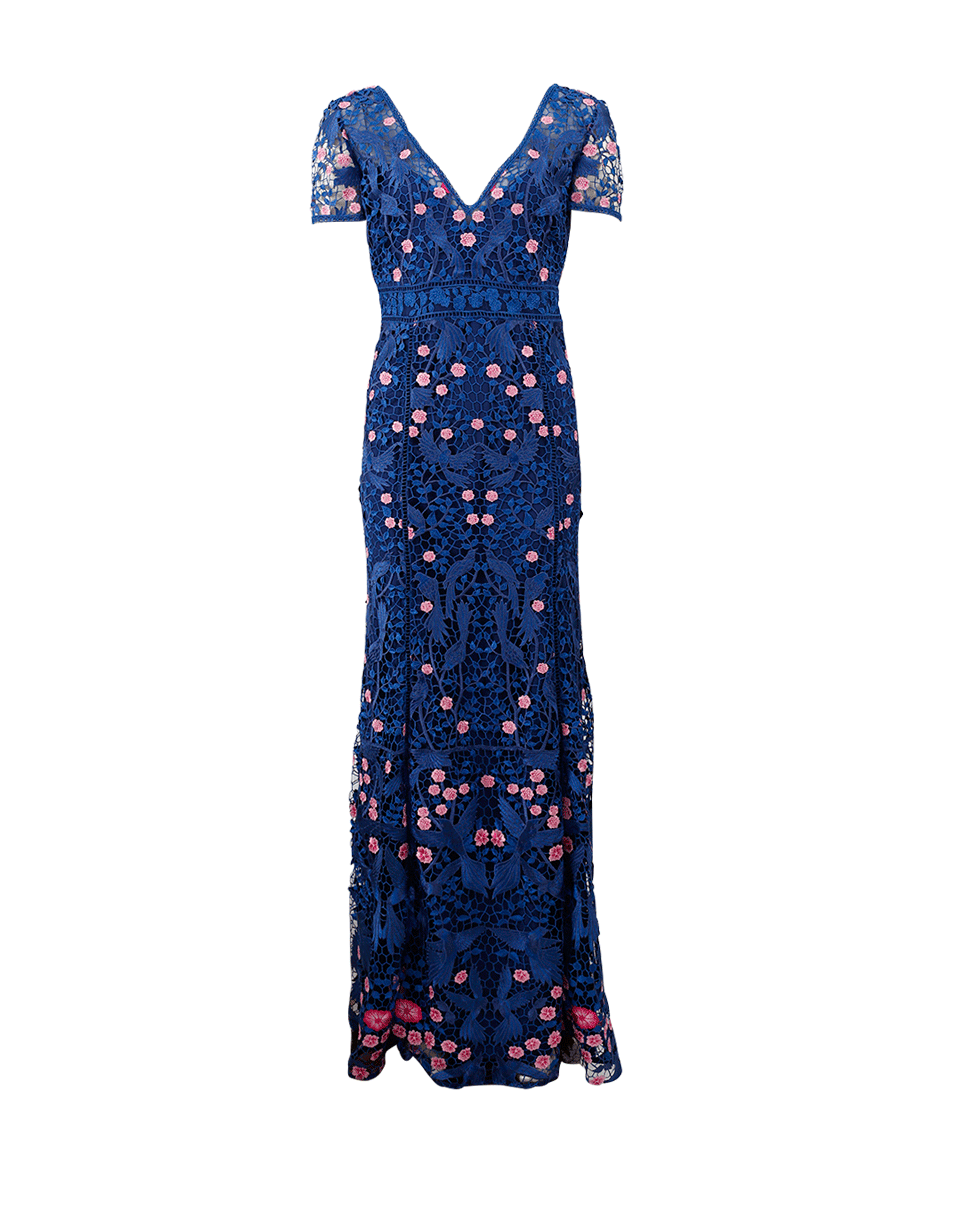 MARCHESA NOTTE-Lace Gown-