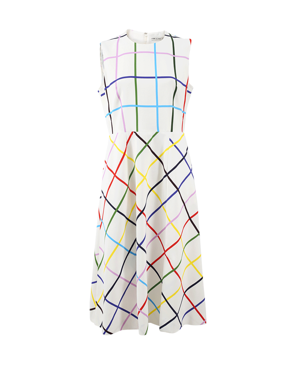 MARY KATRANTZOU-Osmond Multi Grid Dress-