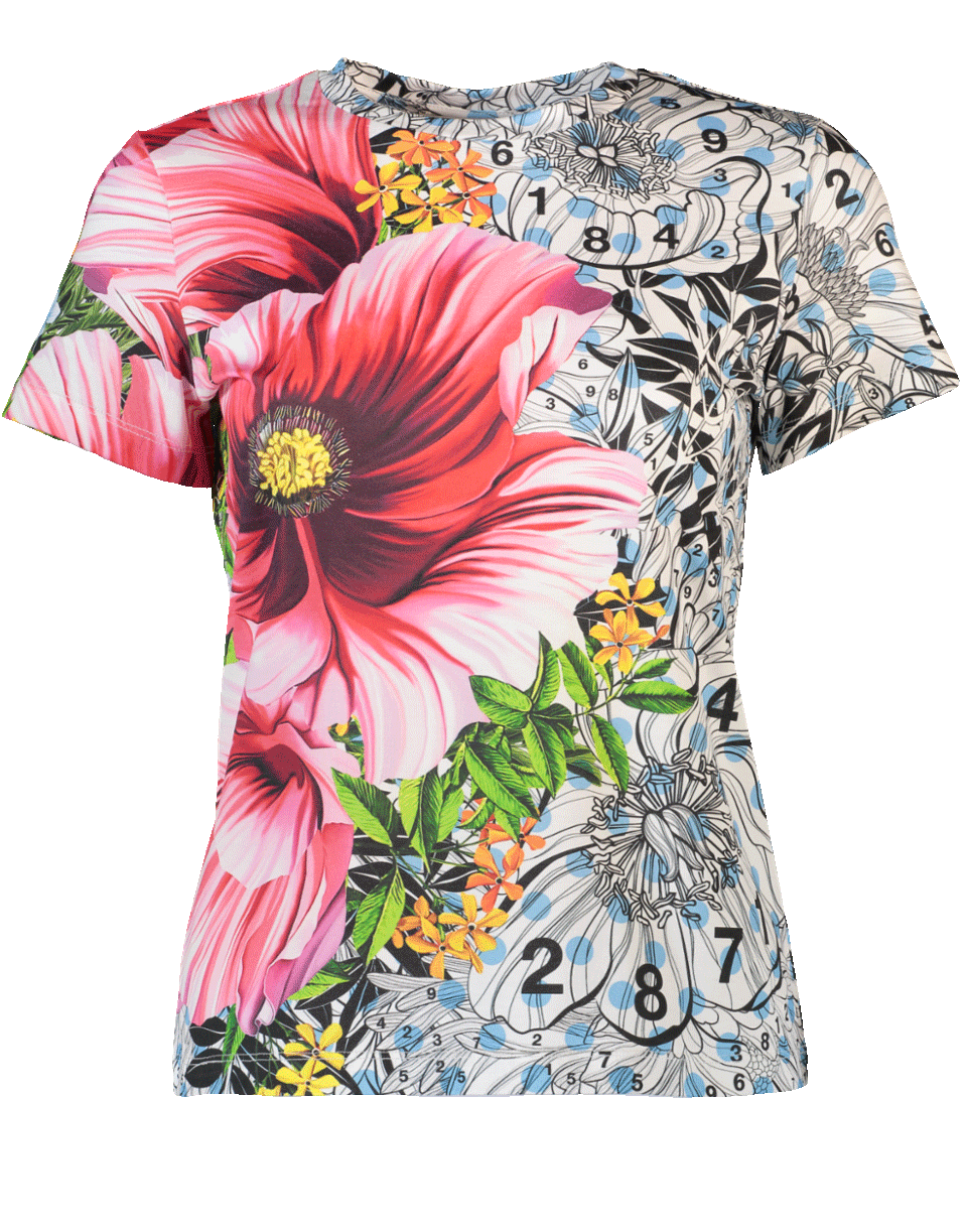 MARY KATRANTZOU-Iven Floral Dot T-Shirt-