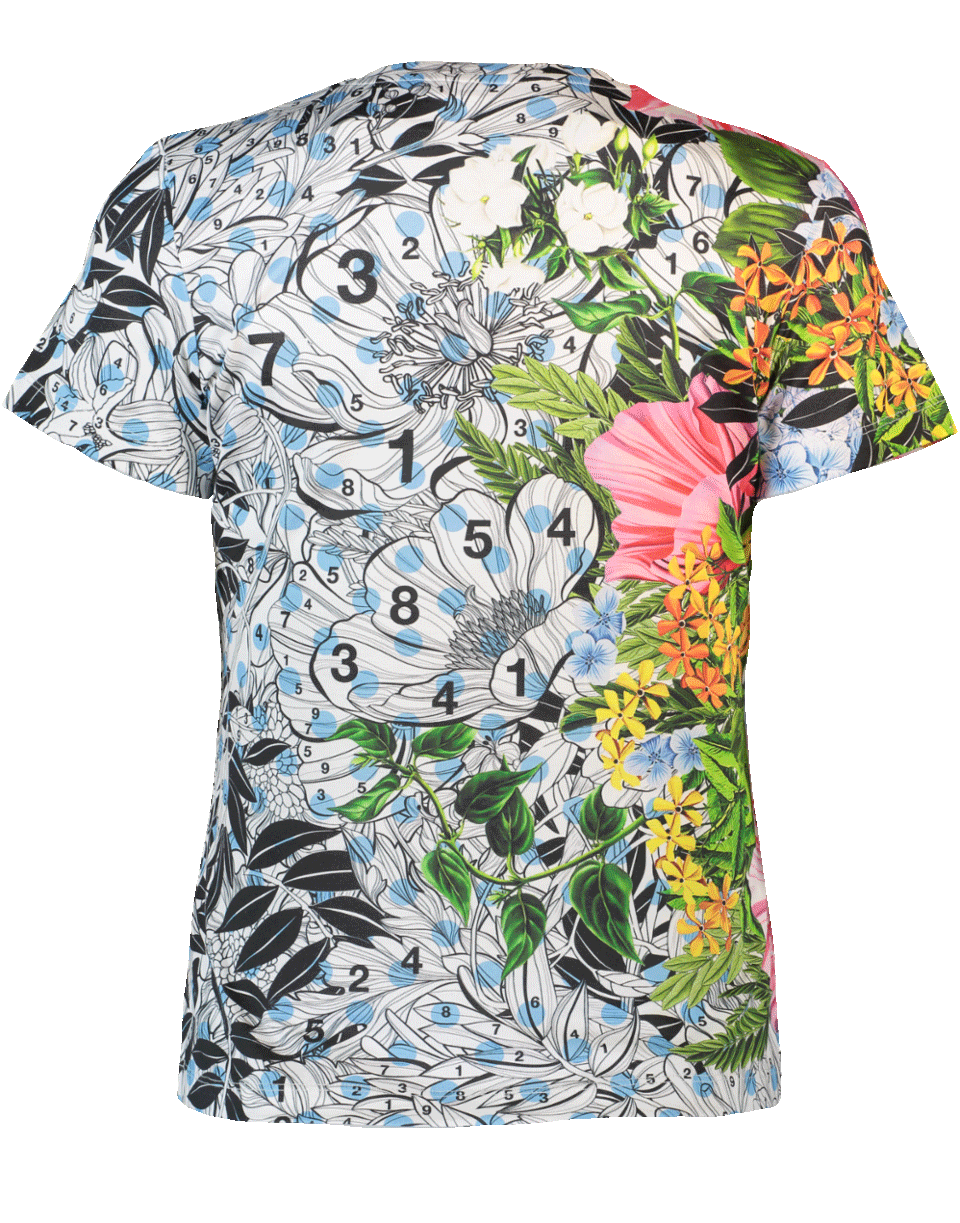 MARY KATRANTZOU-Iven Floral Dot T-Shirt-