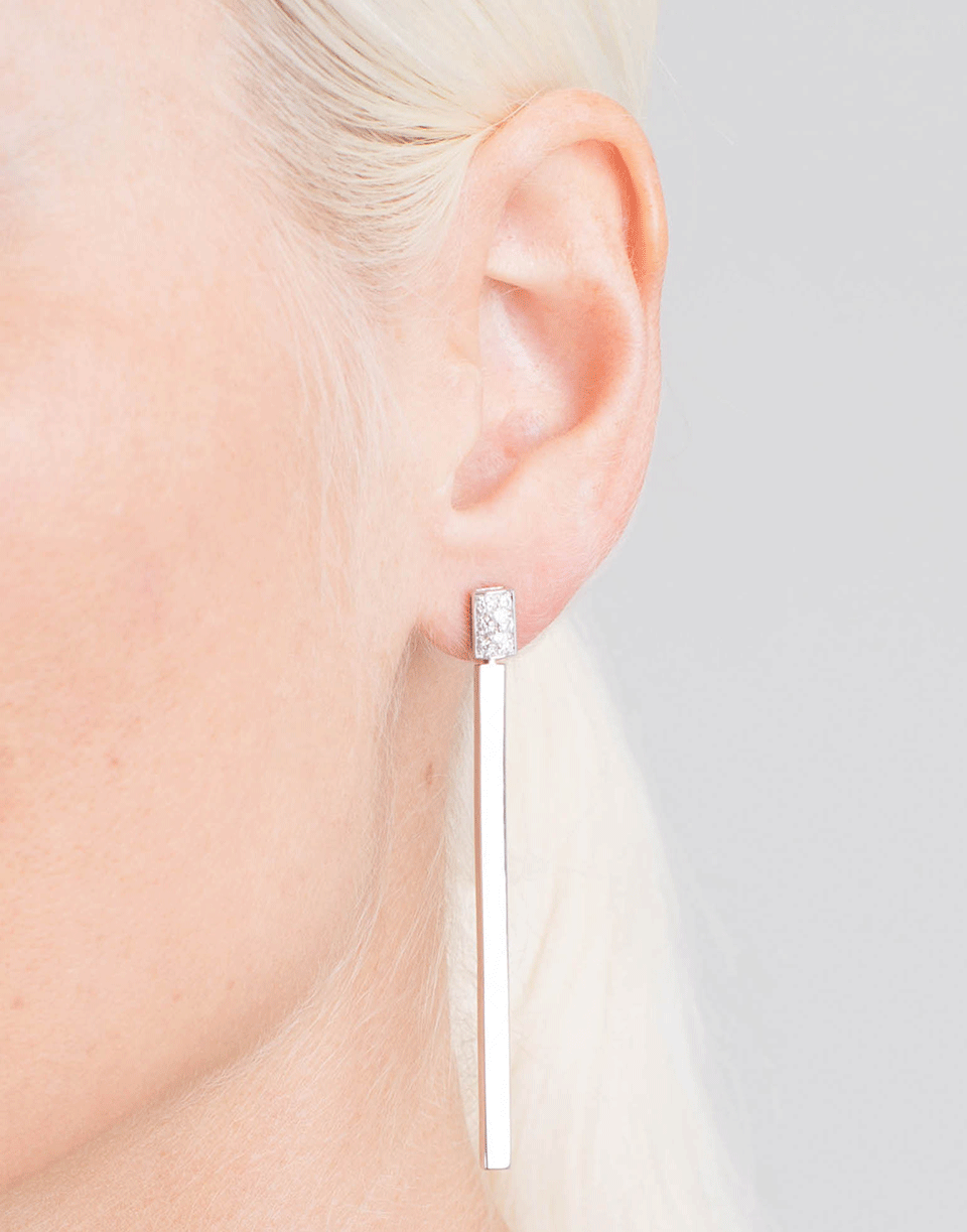 MATTIA CIELO-Sole Collection Diamond Earrings-WHITE GOLD
