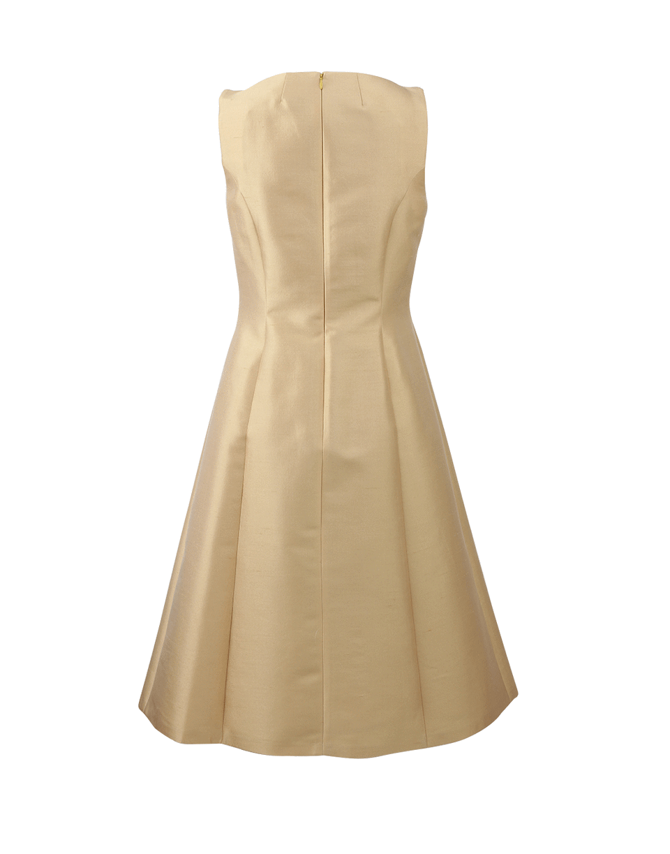 MICHAEL KORS-Pleated A-Line Dress-