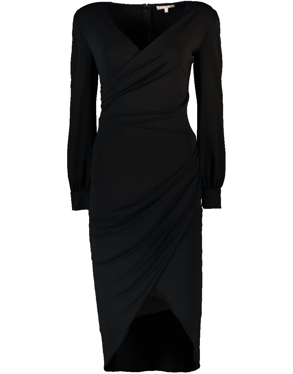 MICHAEL KORS-Stretch Matte Jersey Wrap Dress-