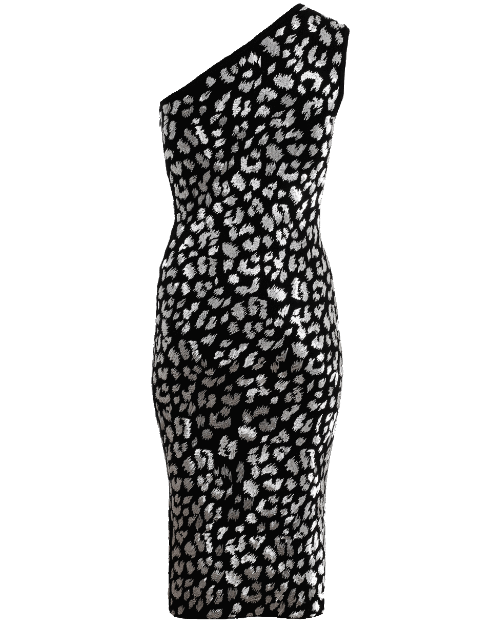 Silver Leopard Dress CLOTHINGDRESSEVENING MICHAEL KORS   