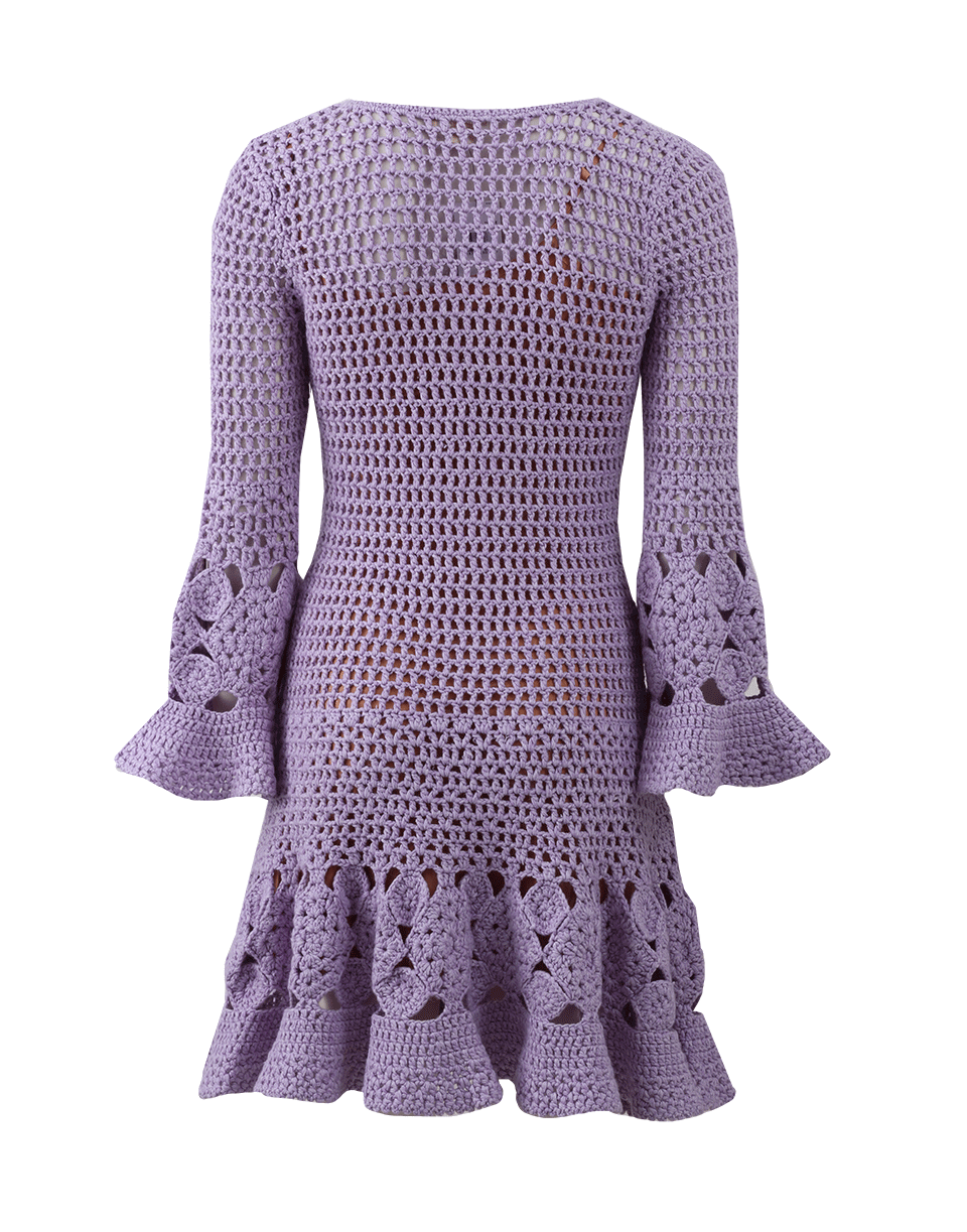 MICHAEL KORS-Floral Hand-Crochet Dress-