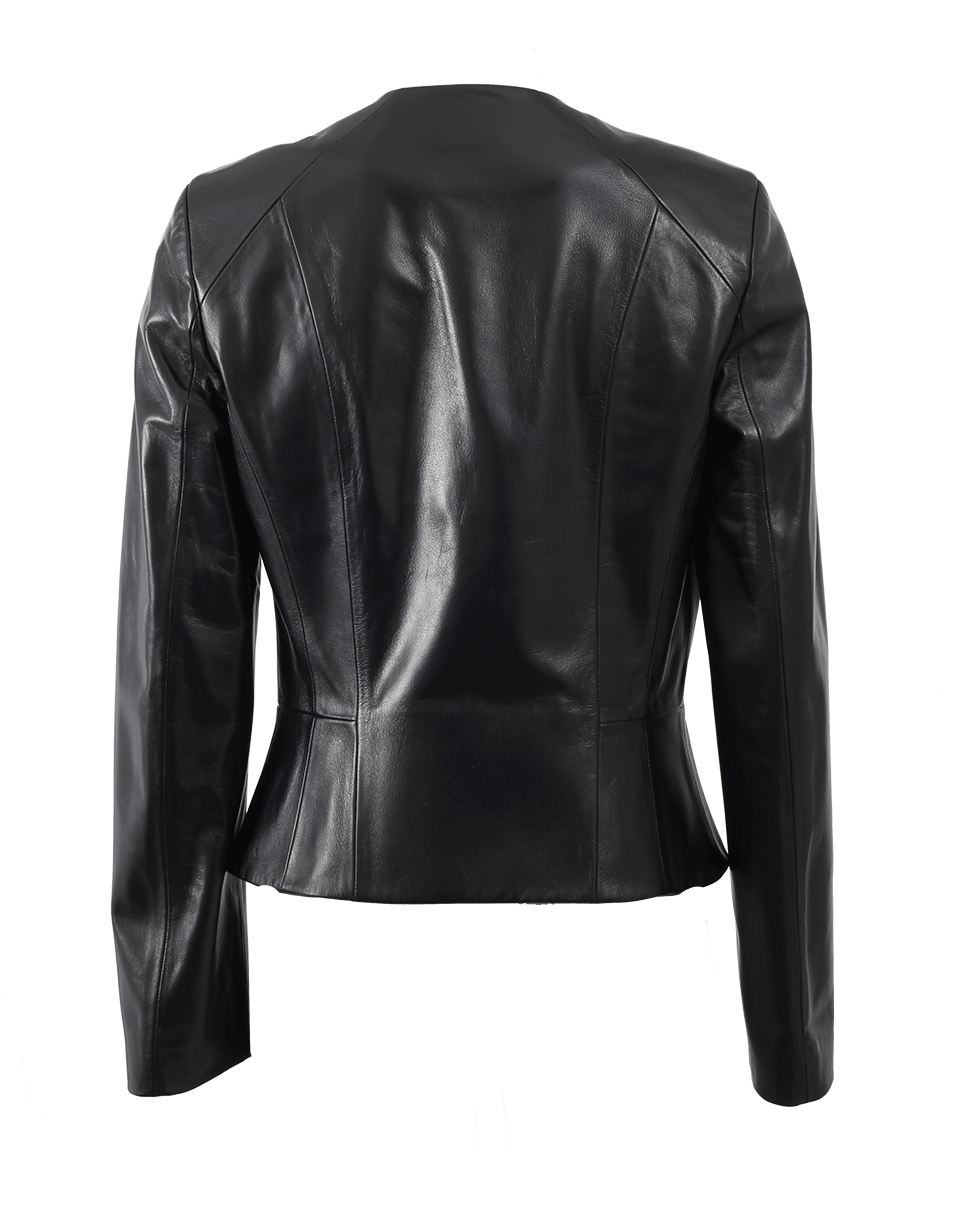 MICHAEL KORS-Leather Jacket-