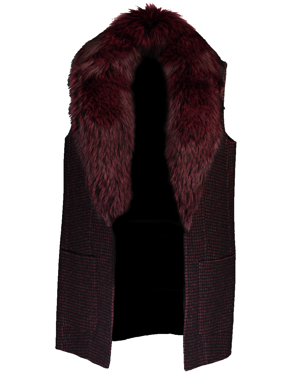 MICHAEL KORS-Fox Fur Vest-