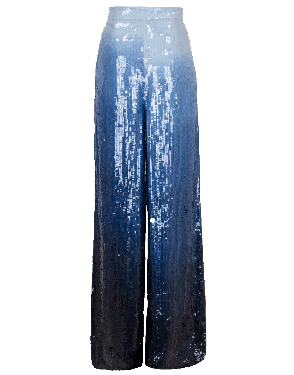 MICHAEL KORS-Embroidered Dip Dye Trouser-MARITIME