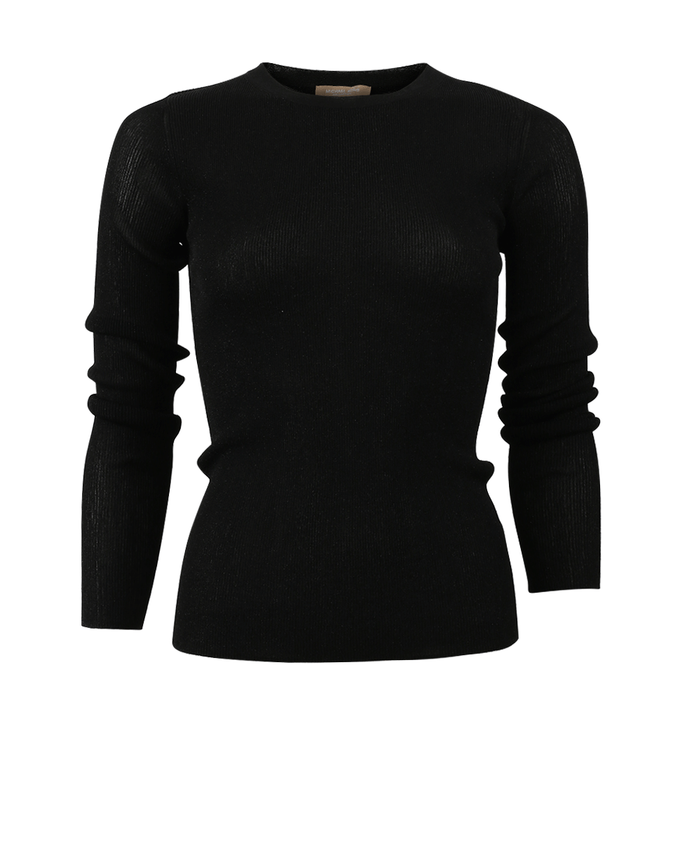 Metallic Knit Pullover CLOTHINGTOPKNITS MICHAEL KORS   