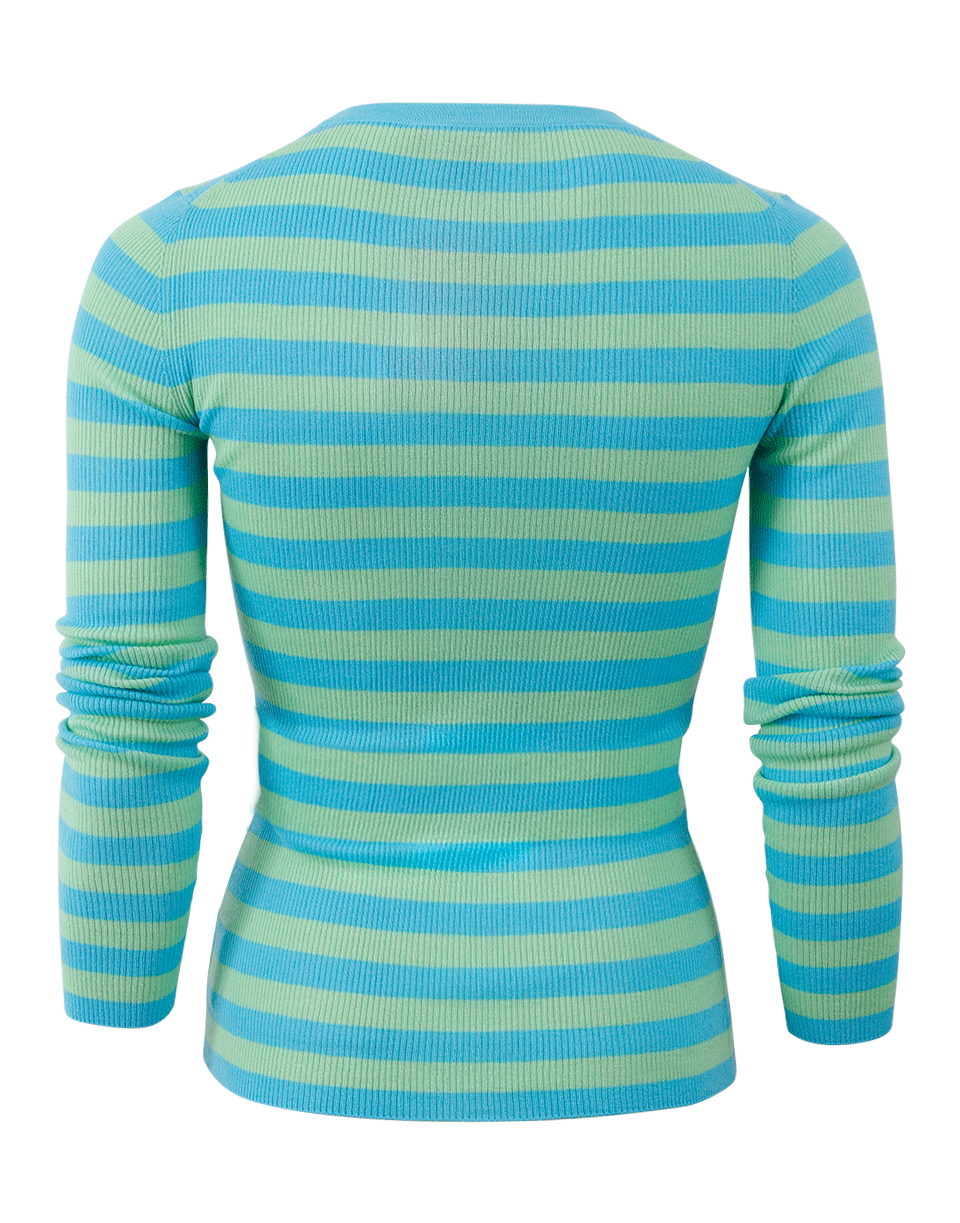 MICHAEL KORS-Striped Knit Top-