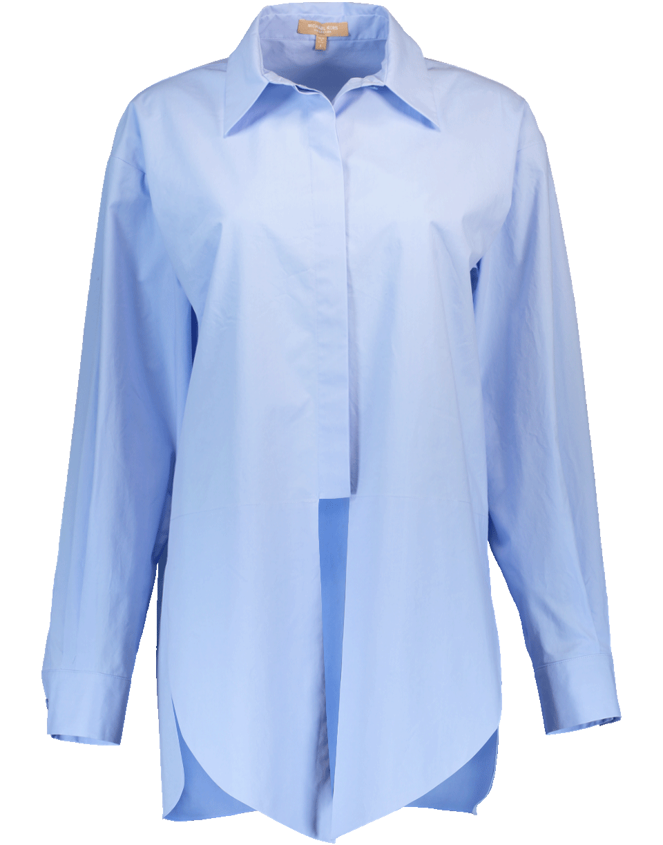 MICHAEL KORS-Tie Waist Long Shirt-
