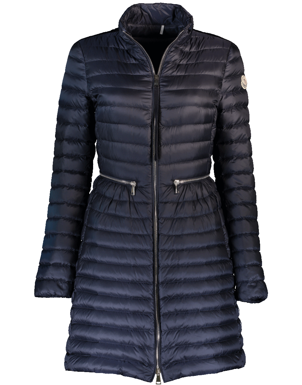 Agatelon Fitted Coat CLOTHINGCOATMISC MONCLER   