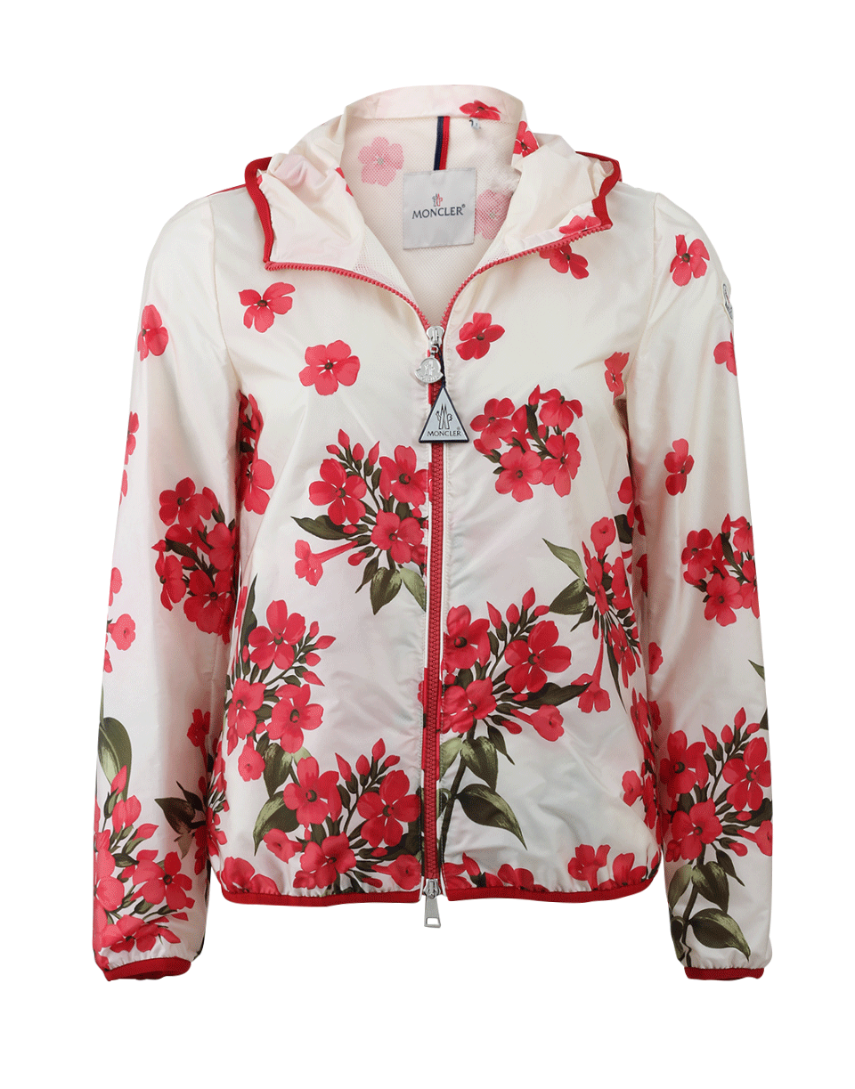 MONCLER-Vive Floral Zip Jacket-