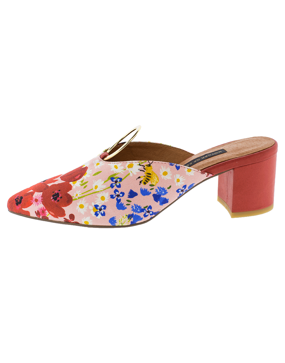 MOTHER OF PEARL-Amber Bow Shoe-
