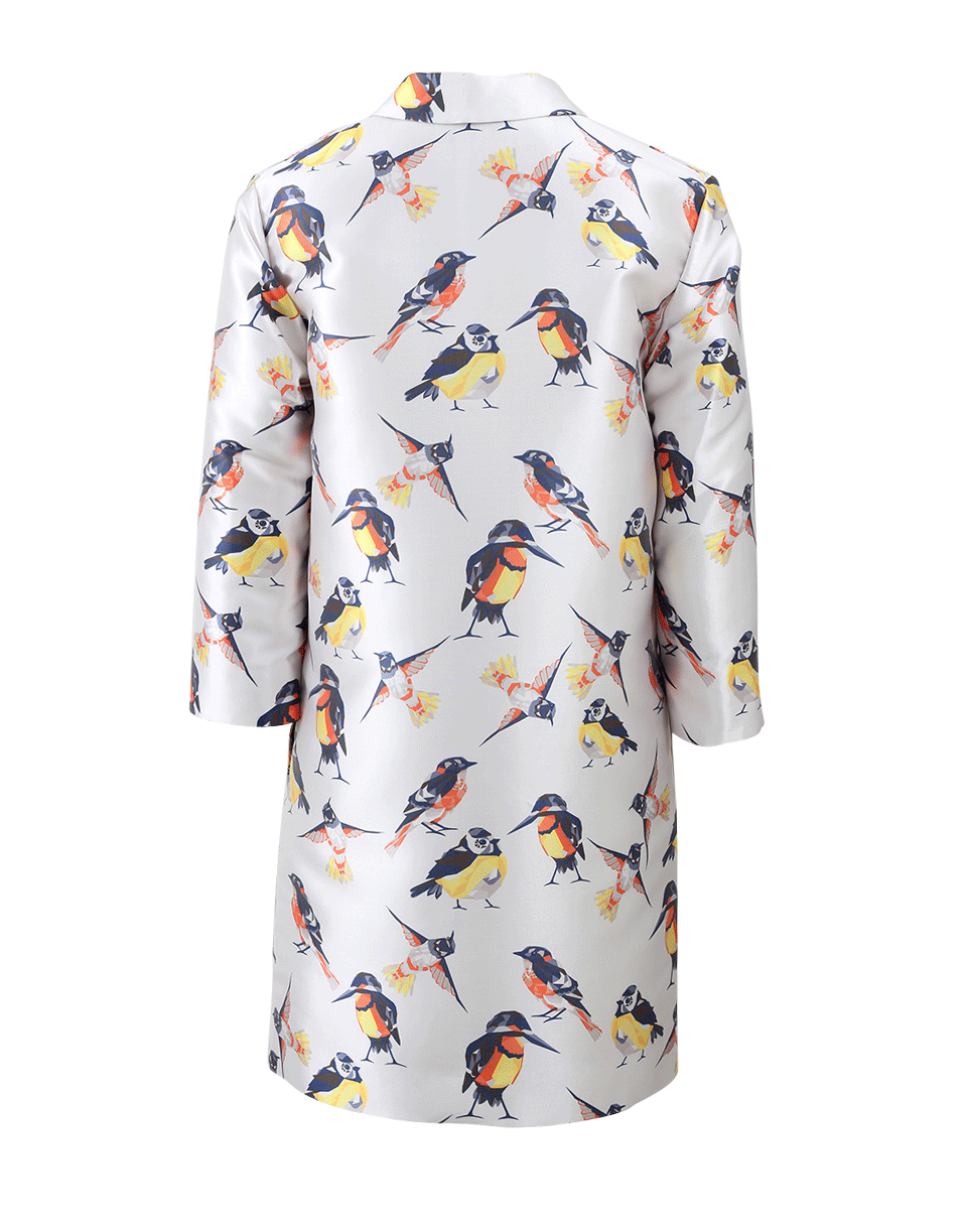 Bird Print Coat CLOTHINGCOATLONG MSGM   