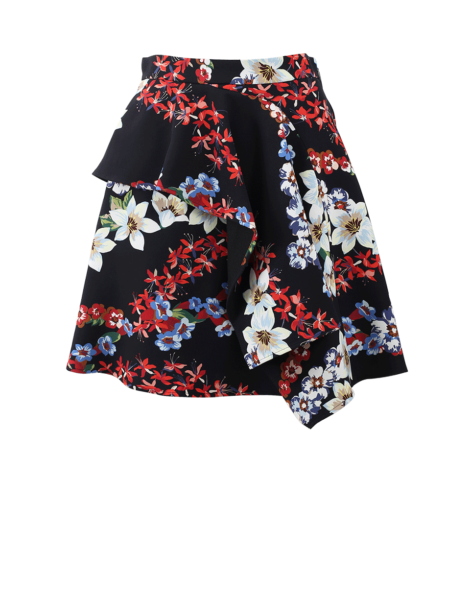 MSGM-Floral Mini Skirt-