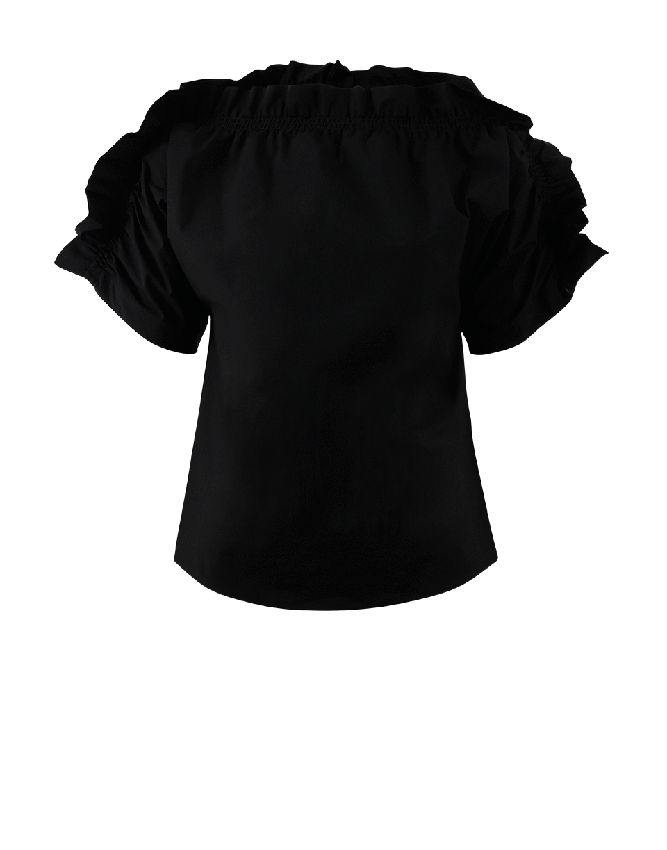 Off Shoulder Ruffle Sleeve Blouse CLOTHINGTOPMISC MSGM   