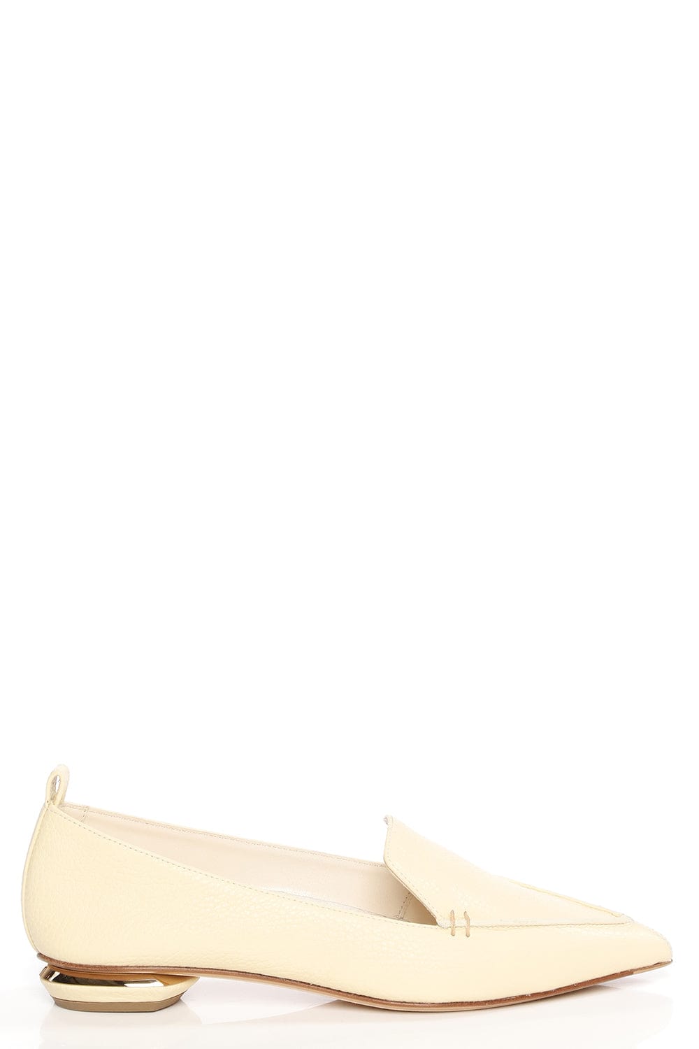 Nicholas Kirkwood Gold Leather Loafers It 36 | 6
