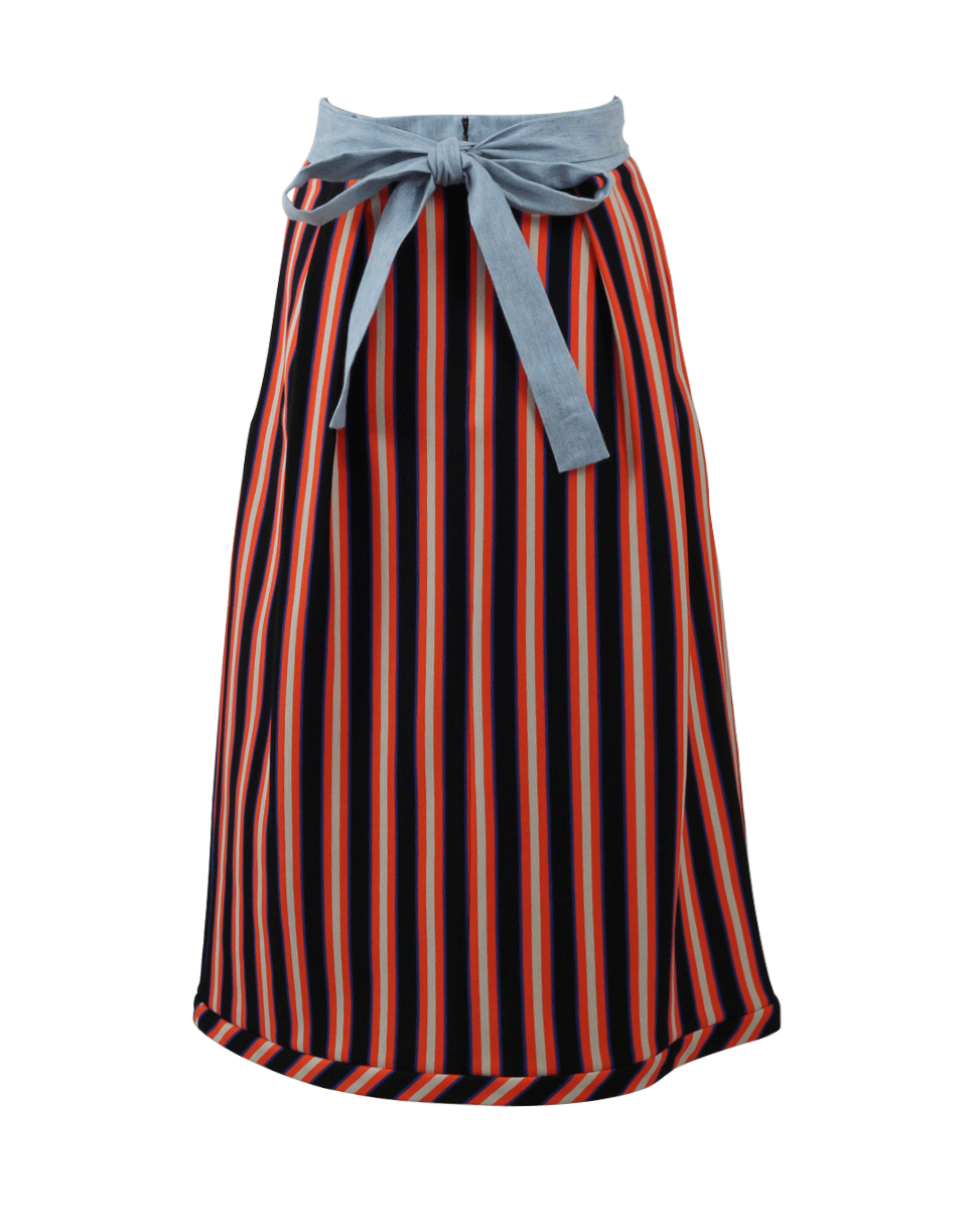NOVIS-Greenwich Slit Front Skirt-