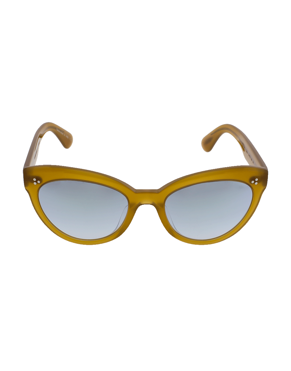 OLIVER PEOPLES-Roella Gradient Sunglasses-AMBR/STL