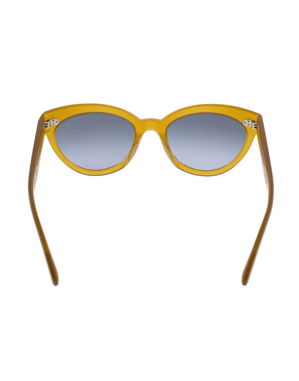 OLIVER PEOPLES-Roella Gradient Sunglasses-AMBR/STL
