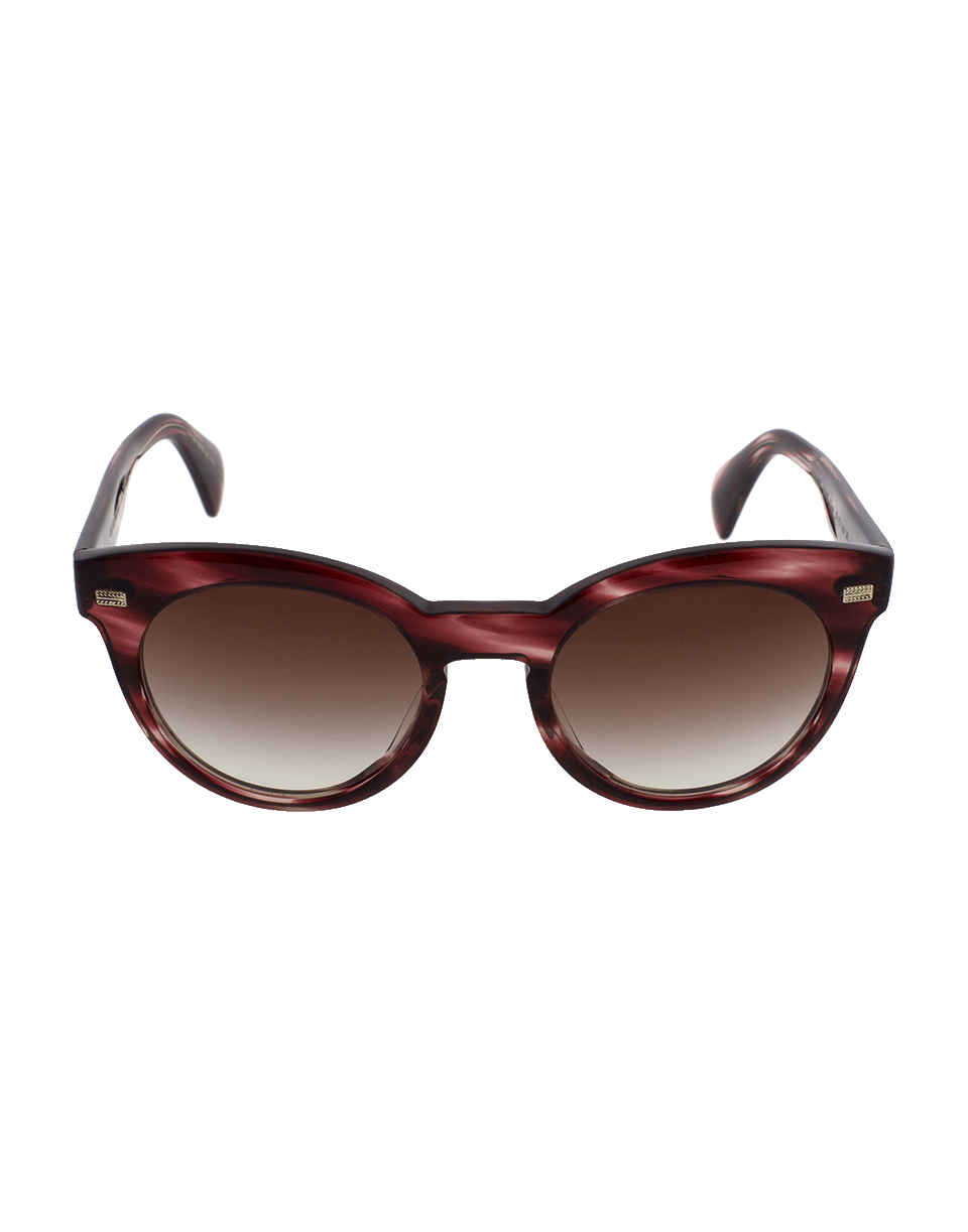 OLIVER PEOPLES-Dore Brown Gradient Sunglasses-CHRYCOCO