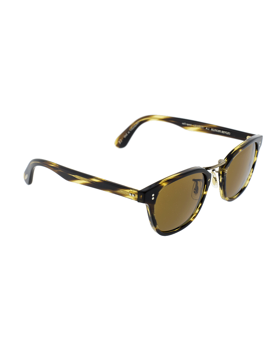 OLIVER PEOPLES-Lerner Sunglasses-COCOBOLO