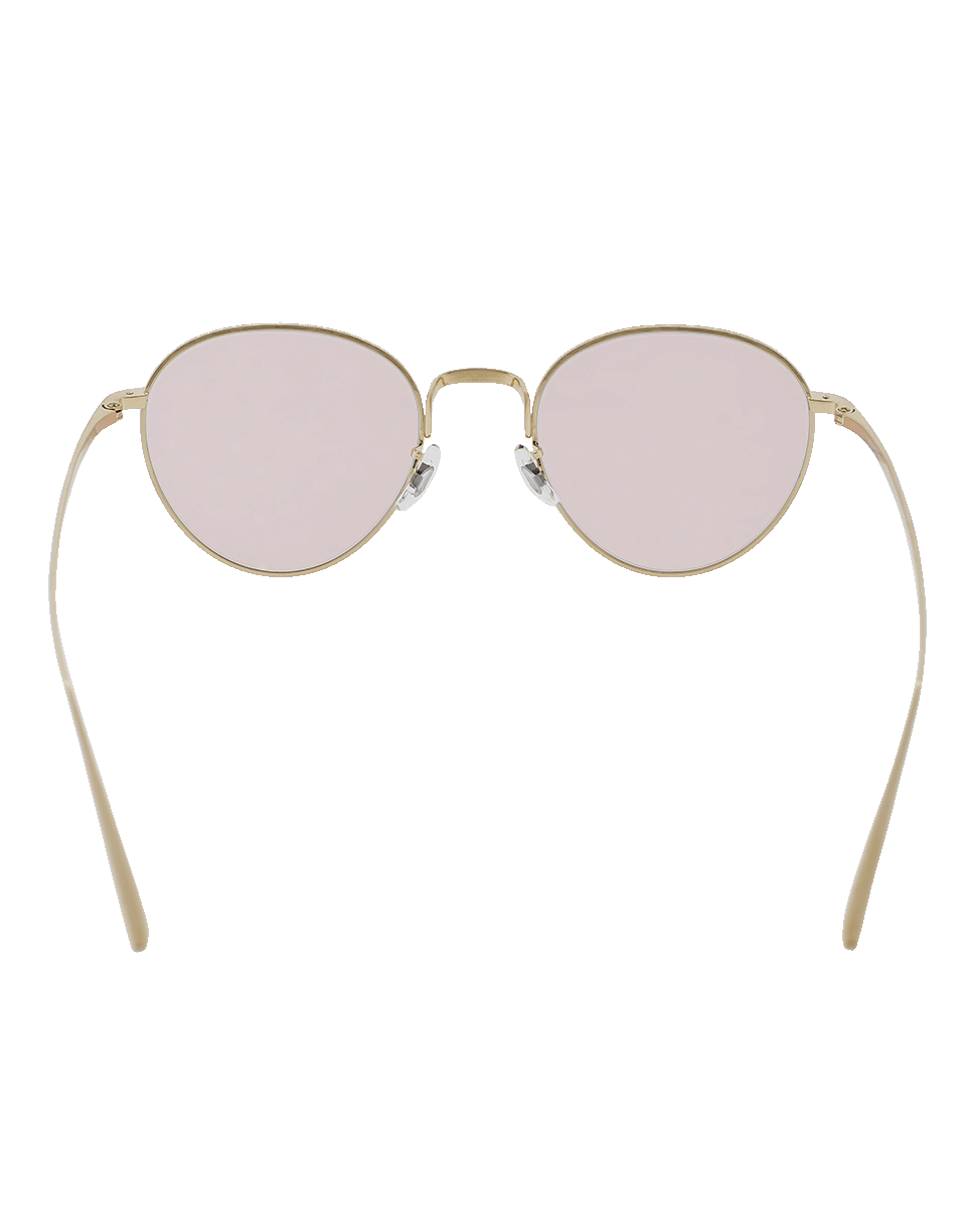 OLIVER PEOPLES-Brownstone Sunglasses-GLD/PNK