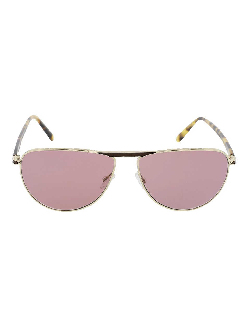 OLIVER PEOPLES-Conduit Sunglasses-GLD/PRPL